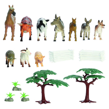 Aurora® Toys Timeless Habitat™ Farm Play Set Toys - Imaginative Play - Unplugged Play - Multicolor 1 Pack