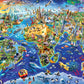 EuroGraphics (EURHR Crazy World 2000Piece Puzzle 2000Piece Jigsaw Puzzle (8220-5343)
