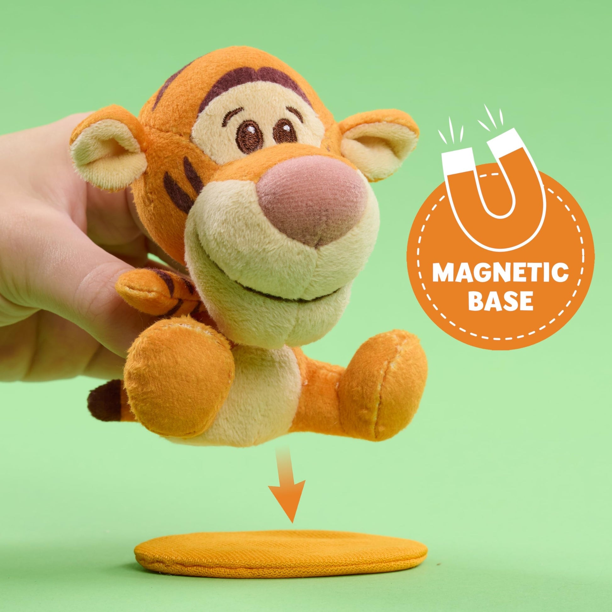 Disney Perch’d 4-inch Shoulder Plush Tigger Stuffed Animal by Just Play