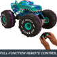 Hot Wheels RC Monster Trucks Mega-Wrex in 1:6th Scale, Extra Large Remote-Control Toy Truck, More Than 2ft Long