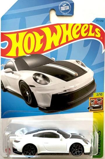 Hot Wheels Porsche 911 GT3 Diecast Car, HW Exotics, 1:64 Scale