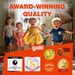 Goki Wooden Pull Toy Caterpillar NILA Montessori Toys for 1 Year Old I Baby Walking & Toddler Along String - Eco Friendly Wood Motor Skills