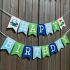 Golf Happy Birthday Banner - Happy Birthday Decorations, Golf Themed Party Supplies, Sport Theme Banner, Sports Themed Party Decoration, One Groovy
