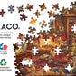 Ceaco - Thomas Kinkade Santa Checking His - 1000 Piece Puzzle for Adults