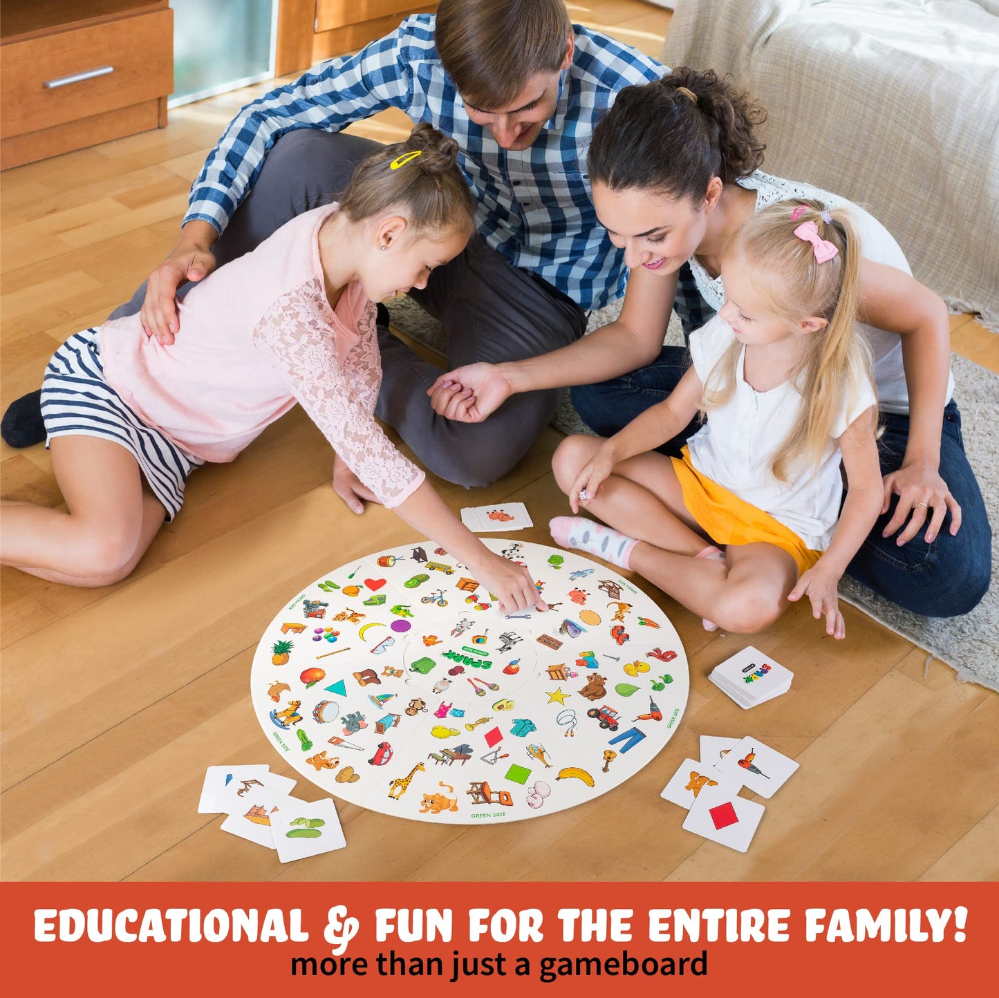 Matching Game Preschool Board Games for Kids 2-in-1 Picture Cards, Match and Category Games, Speech Therapy Materials, Educational Games for Kids 3