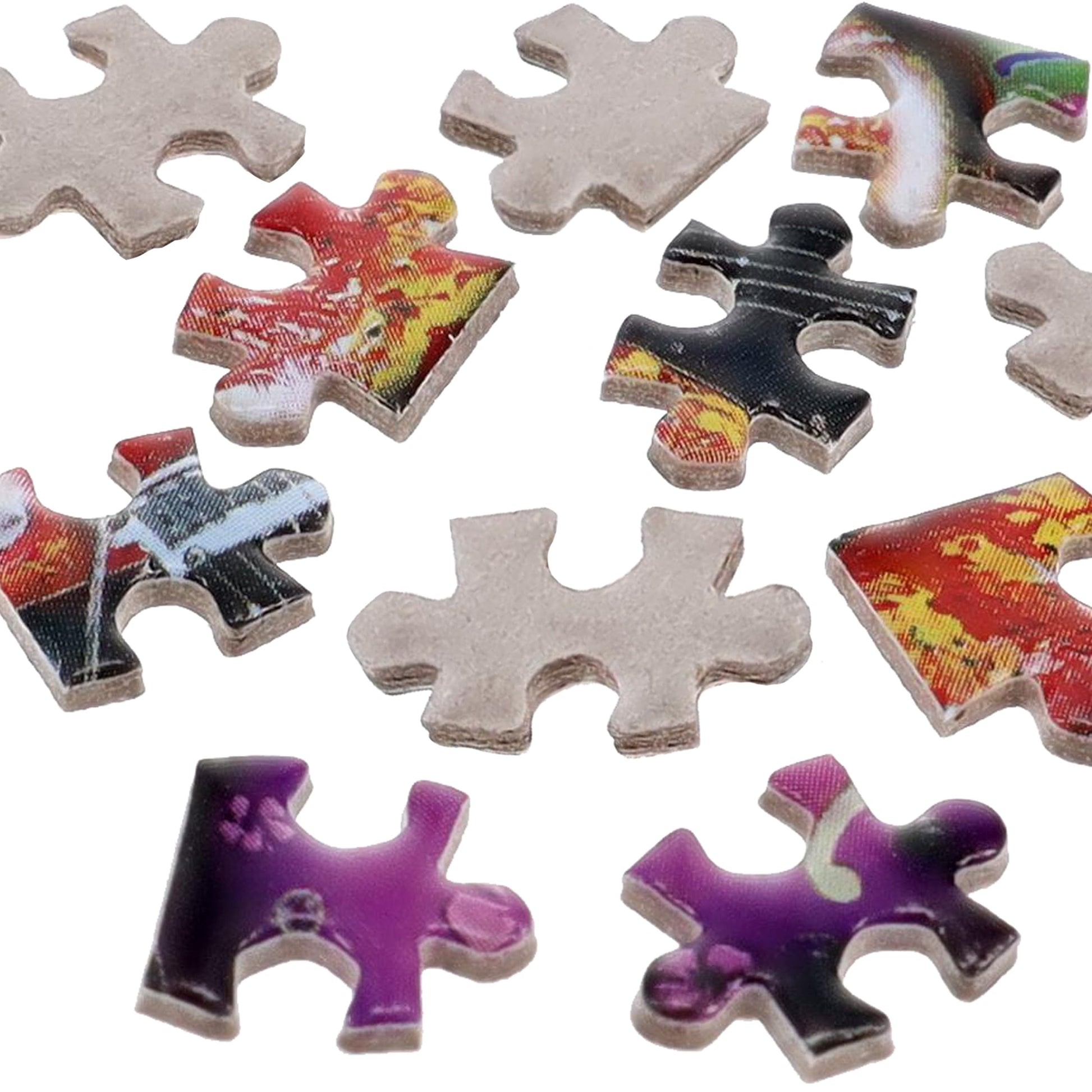 TDC Games World’s Smallest Jigsaw Puzzle, Six String Fling - Mini Puzzles, Small Challenging Travel Art Puzzle for Adults, 200+ Pieces, 6 x 4 inches