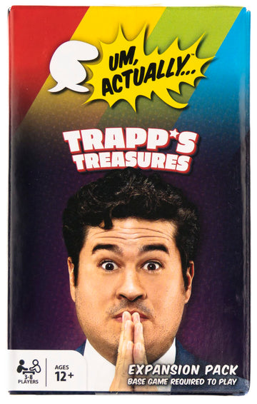 Um, Actually Trapp's Treasures Expansion Pack | Designed to be Added to The Um, Actually Trivia Game by Wiggles 3D