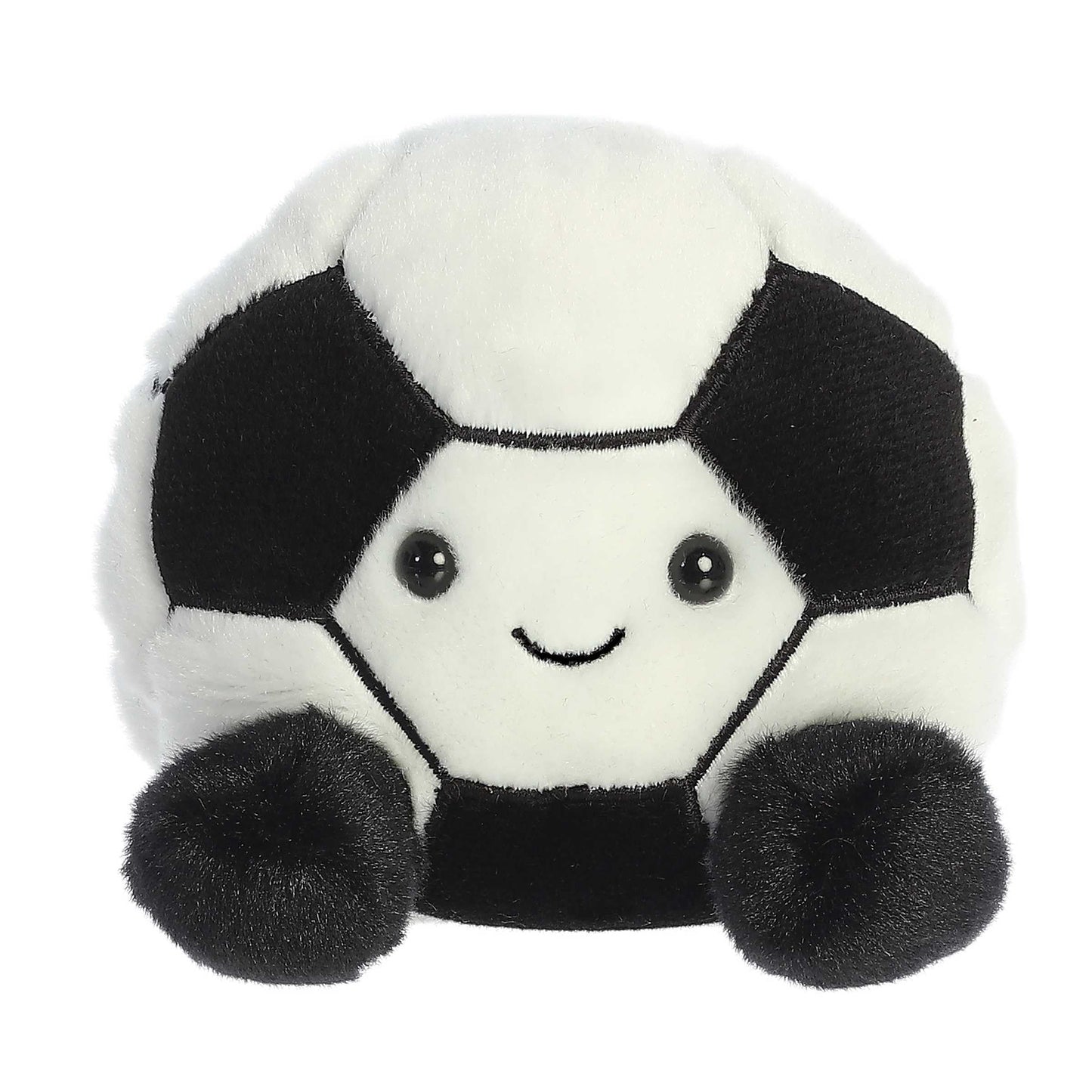 Aurora® Adorable Palm Pals™ Striker Soccerball™ Stuffed Animal - Fun Collectible Plush for Kids and Adult Collectors - Perfect for Decorating Rooms
