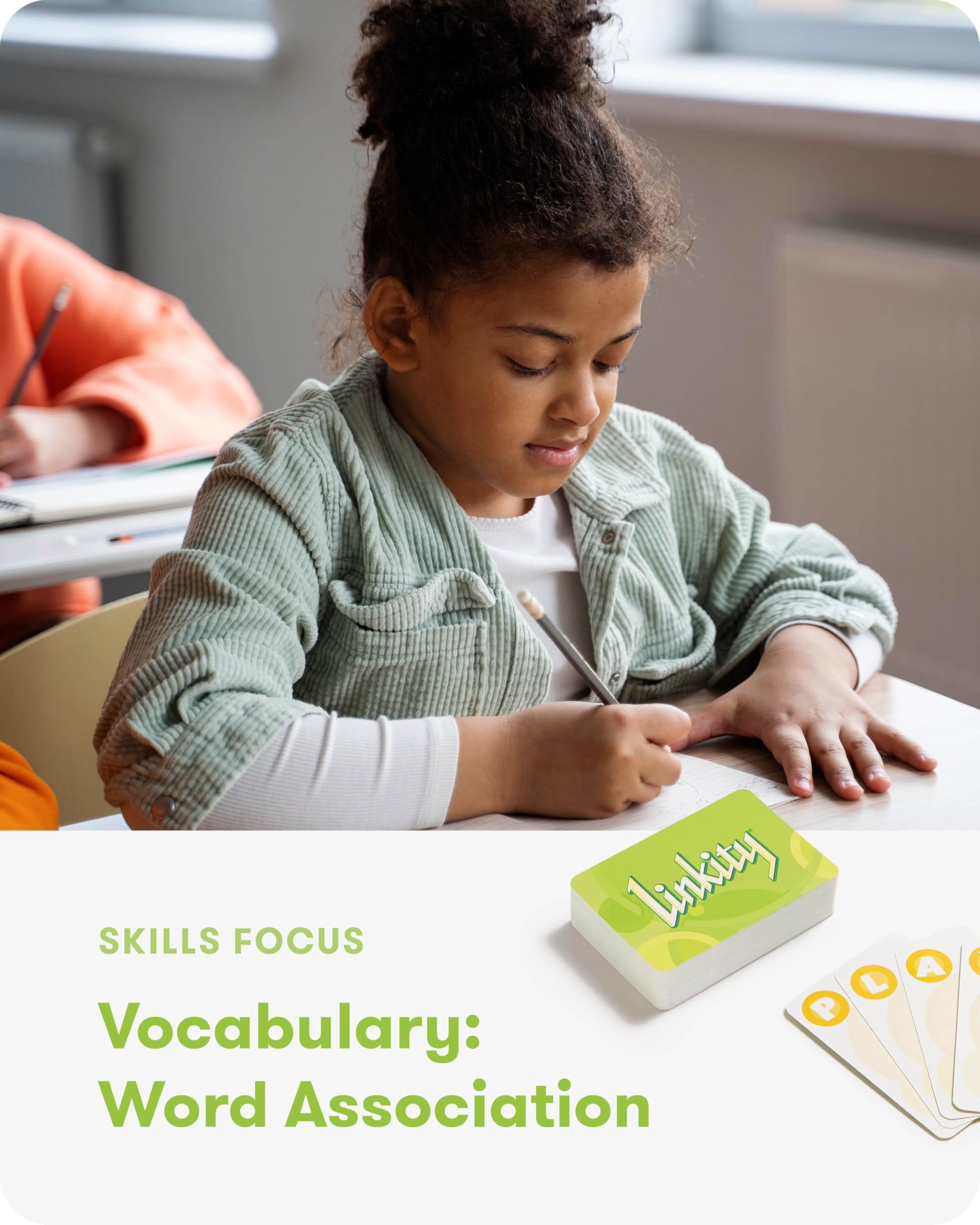 SimplyFun Linkity - Engaging Vocabulary and Word Association Educational Game for Ages 8 & Up, Perfect Word Game for Kids for Family Night, Classroom