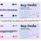 Rep Decks - Studio Series: Percussion Edition