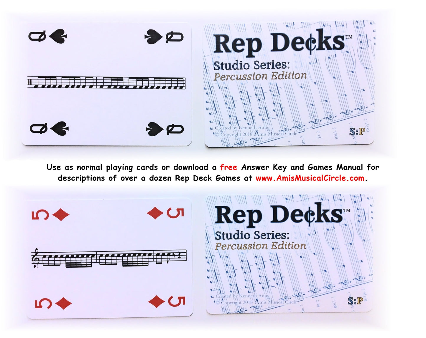 Rep Decks - Studio Series: Percussion Edition