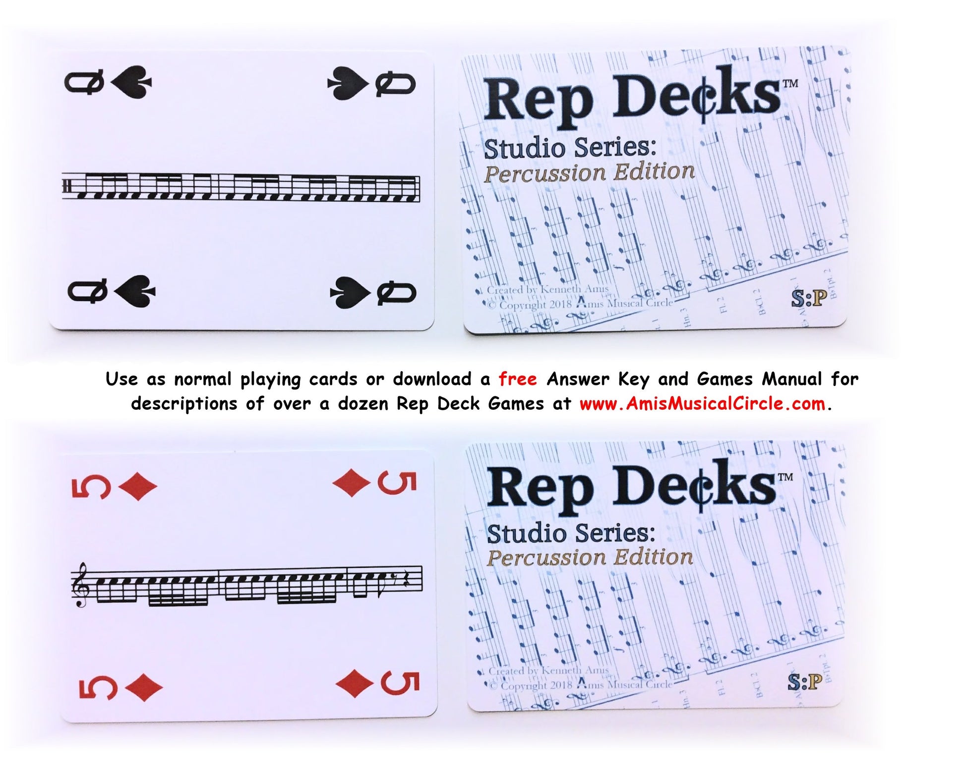 Rep Decks - Studio Series: Percussion Edition