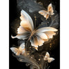 Puzzles for Adults 500 Pieces, Butterfly Jigsaw Puzzles - Dreamy Butterfly, Impossible Diamond Art Puzzle for Seniors Families, 20.47x14.96 Inches