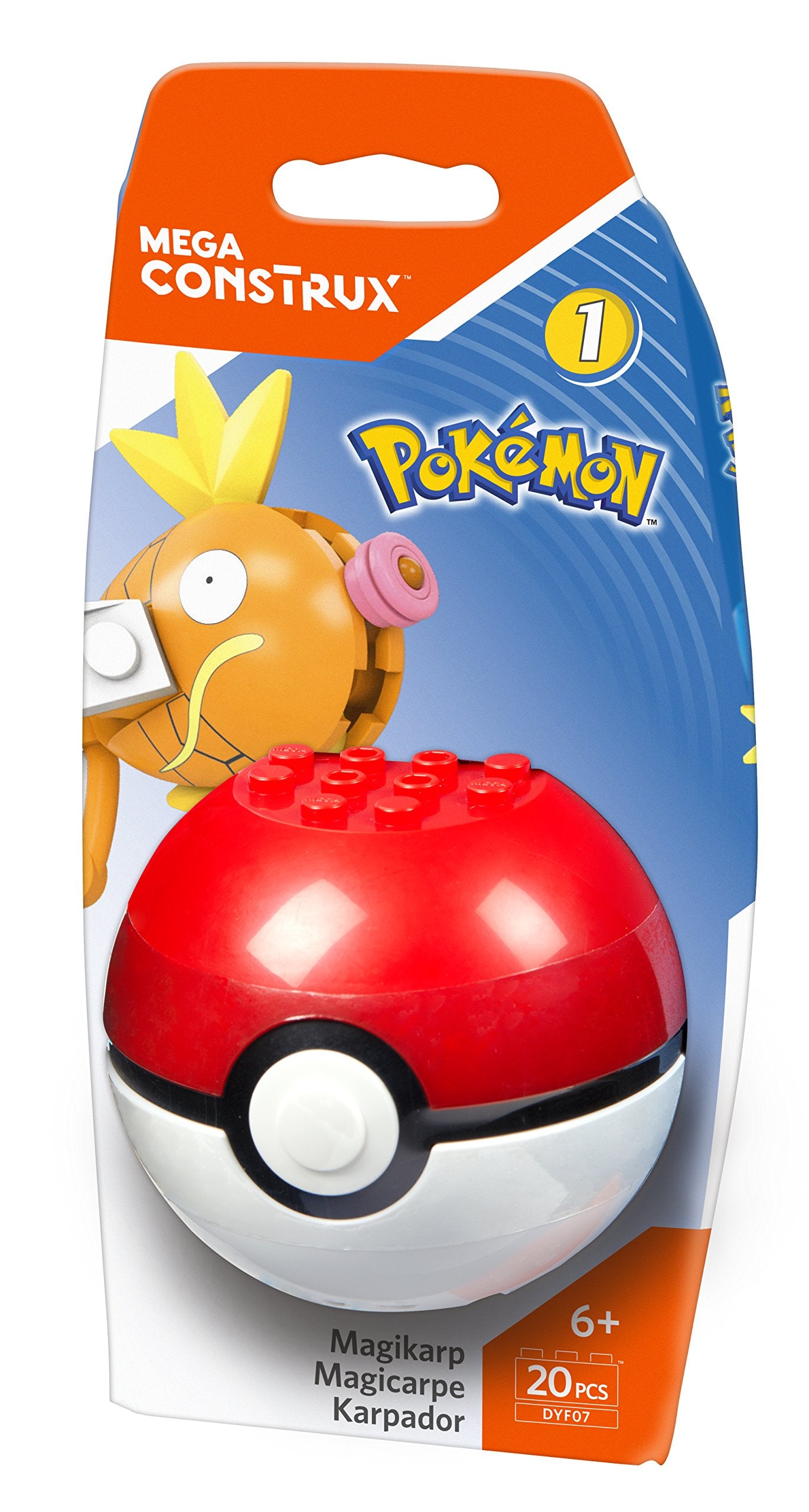 Mega Bloks Construx Pokemon Magikarp Building Set