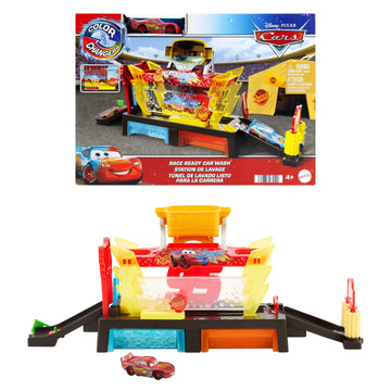 Mattel Disney and Pixar Cars Color Changers Car Wash Playset