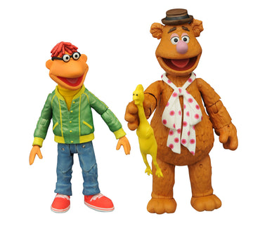 Diamond Select Toys The Muppets Fozzie & Scooter Action Figure