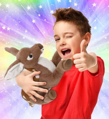 DolliBu Fawn Deer Super Soft Stuffed Animal, Cute Realistic Deer Stuffed Animals for Girls, Boys, Adults Animal Gifts, Kids Nursery Decor for Newborn