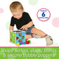 The Learning Journey: Pop & Discover Activity Cube - Fun Montessori Early Educational - Sensory Toy for Kids - Autism - Pop It Baby Toddler Toys