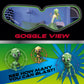 Fotorama Alien Vision Shooting Game, Goggles and Wrist Blaster Toy