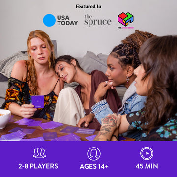 Rabble Sparks - A Conversation Game Inspired by The Stars 2-8 Players, Conversation Cards for Couples, Friends, Family, Card Games for Couples