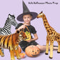 Jet Creations Wildlife Safari Inflatable Animals 3-Pack - Giraffe 36", Zebra 32", Tiger 20" - Jungle Theme Party, Halloween & Fall Decorations, VBS