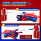Excitobo 2 Sets Superhero Web Shooters for Kids Age 8-12, Adjustable Wrist Launcher Slinging Toy Set with 40 Darts,Ideal Birthday for Boys & Girls