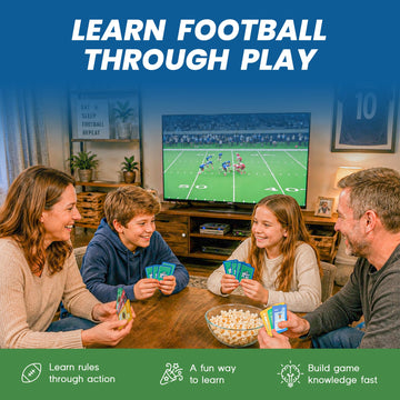 Next Play The Ultimate Live Football Card Game | Easy to Learn & Play | Ages 7+ | Great Gift | Fun Way to Teach Kids the Rules of Football