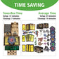 TowerRex Organizer for Betrayal at House on The Hill 2nd Ed Board Game, Widow's Walk Expansion, Storage Insert, Accessories Upgrade