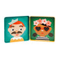 Petit Collage Funny Face Magnetic Travel Play Set - Fun Game for Families, Ideal for 2-4 Players, Ages 4+ - Travel Game for Kids with Handy Portable