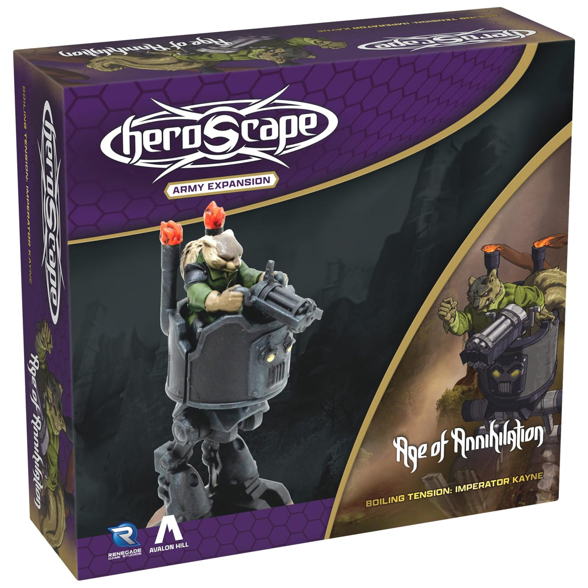 Renegade Game Studios Heroscape Imperator Kayne Miniature Army Expansion