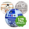 nacnic Large Play Balls Set of 12 - Fun Indoor and Outdoor Gift - Can Use for Play/Room Decor/Party Decor/Pool Inflatable Water Toys…