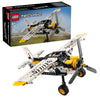 LEGO Technic Bush Plane Toy - Buildable Airplane Toy for Kids, Boys and Girls, Ages 8+ - Model Airplane Gift with Spinning Propeller, 4-Cylinder