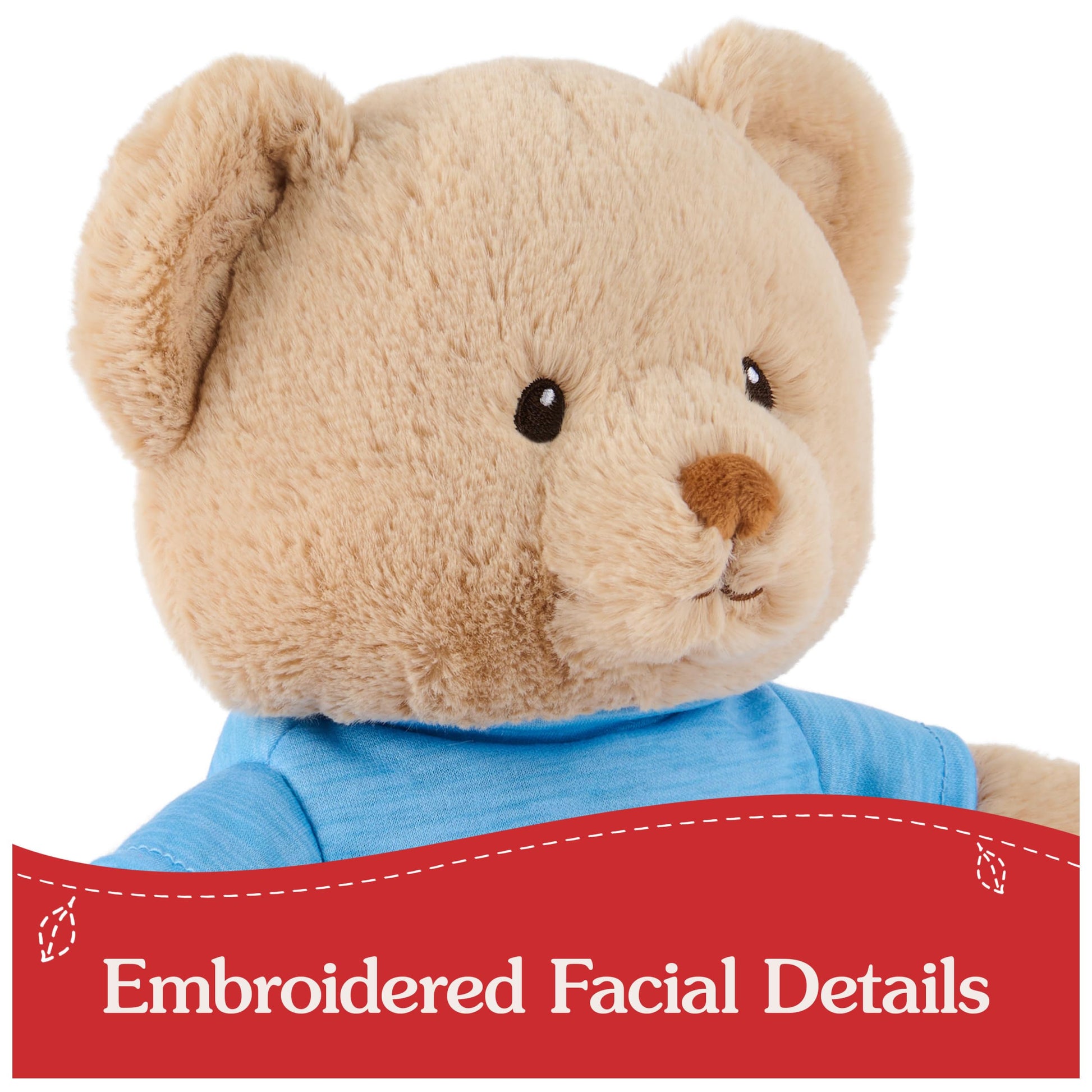 GUND Sustainably Soft “I'm the Big Brother” 12" Bear with T-Shirt, Ages 0+