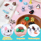 YRBIGSP 52 PCS 3D Printed Animals Set, Articulated 3D Printed Fidget Animal Toys for Kids Students Classroom Rewards,Party Favors, Easter Christmas