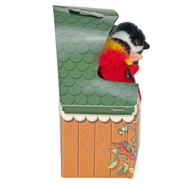 Wild Republic Audubon Birds Collection with Authentic Bird Sounds, Northern Cardinal, American Goldfinch, Chickadee, Bird Toys for Kids and Birders 3