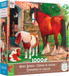Ceaco - Horse Buddies - 1000 Piece Jigsaw Puzzle for Adults