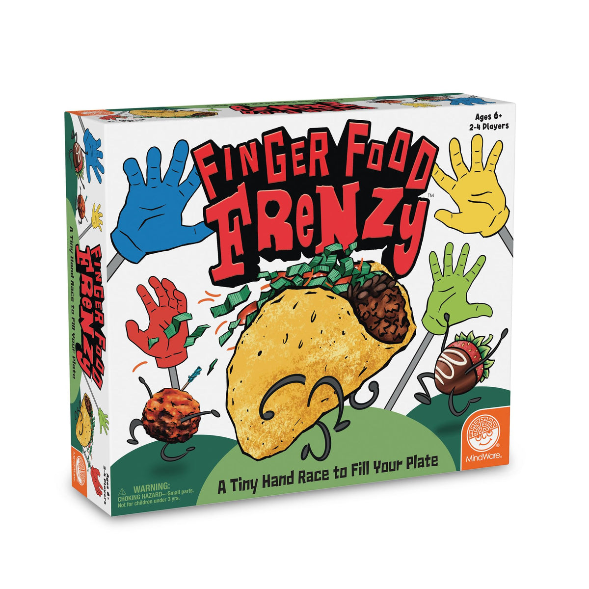 MindWare Finger Food Frenzy Board Game