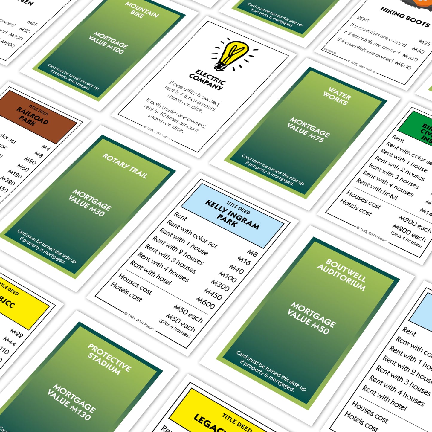 Monopoly Board Game Birmingham Edition: 2-6 Players Family Board Games for Kids and Adults, Board Games for Kids 8 and up, for Kids and Adults, Ideal