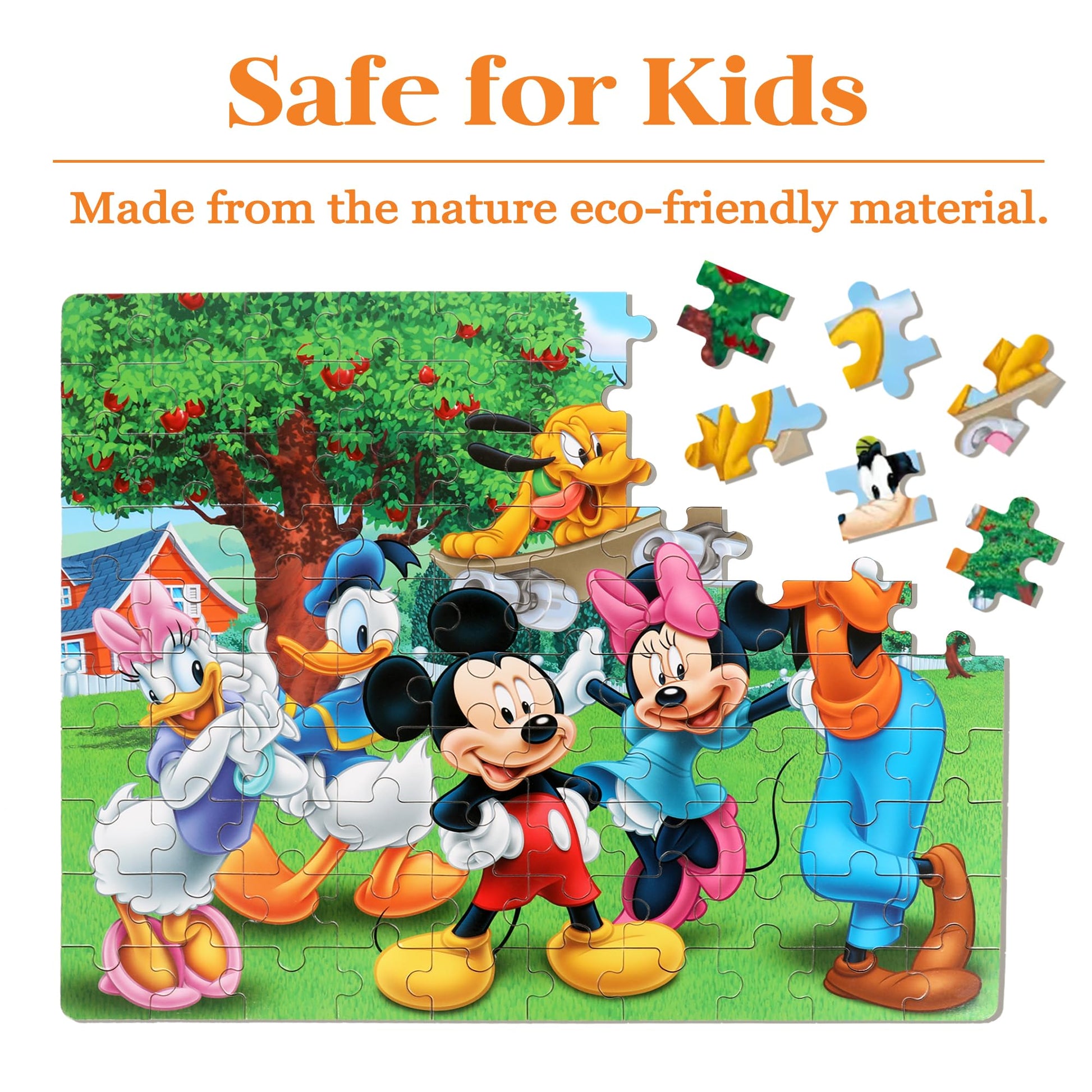 Puzzles for Kids Ages 4-6,100 Piece Puzzles for Kids Ages 6-8 in Metal Box