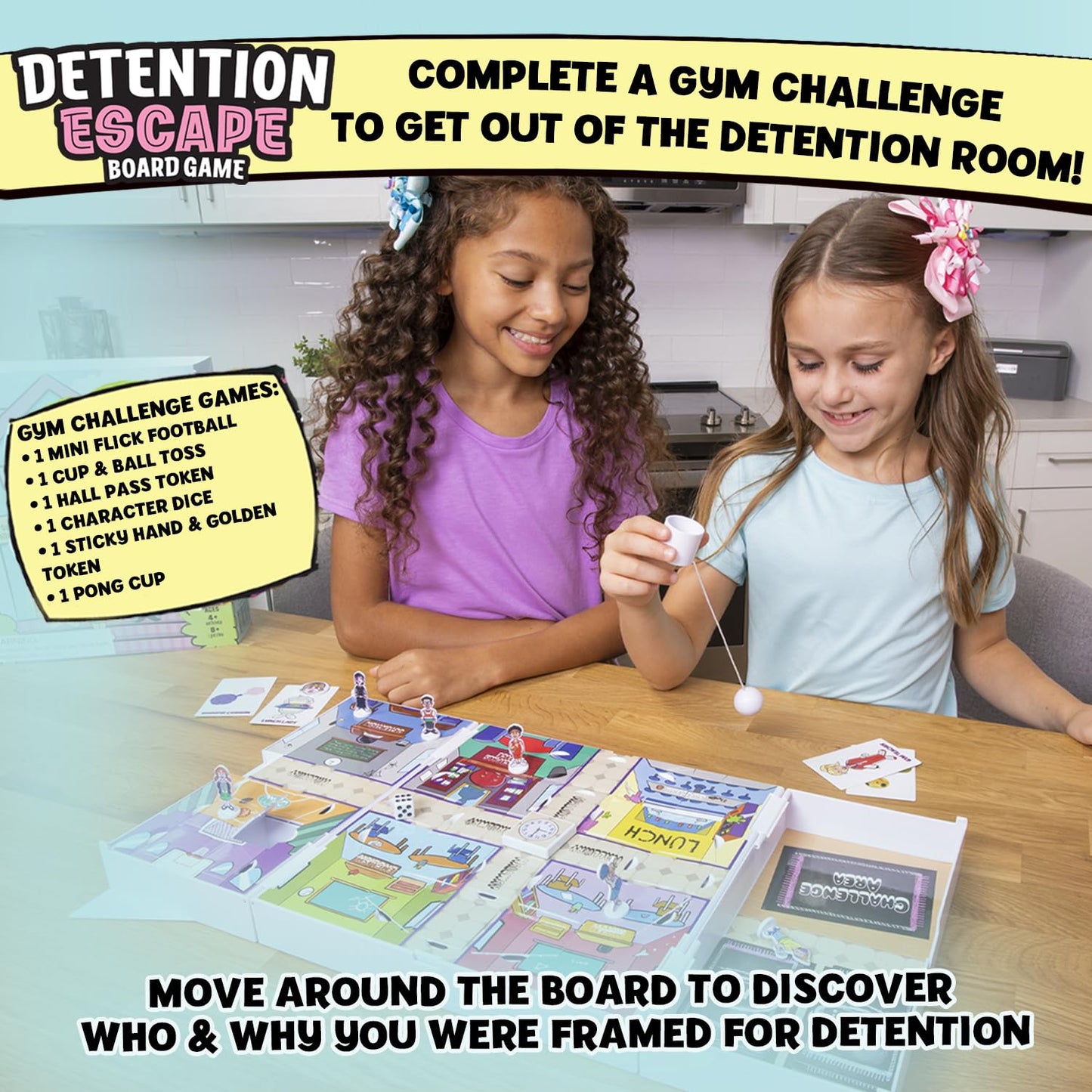 Rebecca Zamolo Board Game for Girls and Boys, Fun Friend Sleepover and Family Game with Teens, Ages 5 6 7 8 9 10 11 12