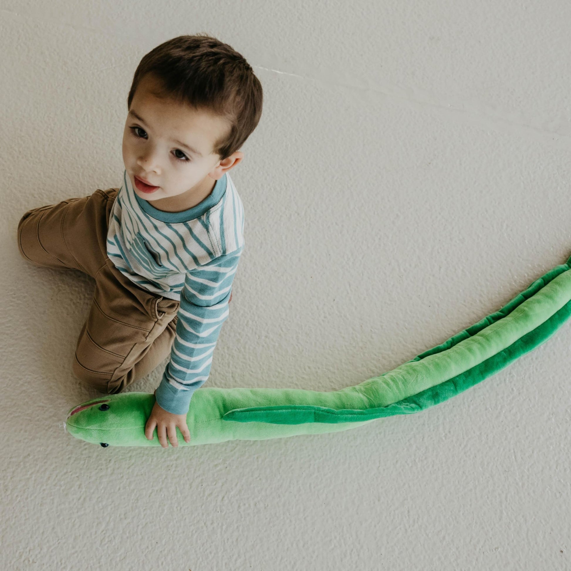 The Petting Zoo EEL Stuffed Animal, Gifts for Kids, Wild Onez Ocean Animals, EEL Plush Toy 54 inch