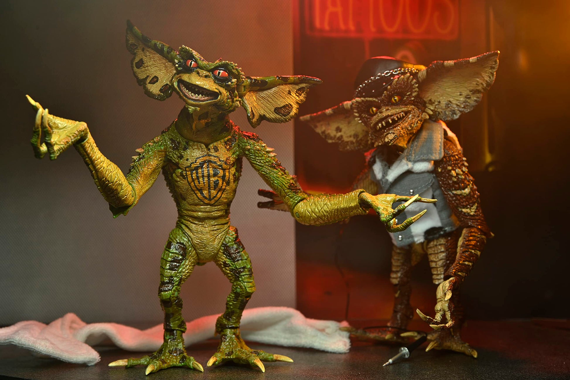 NECA - Gremlins 2 - Tattoo Gremlins 7" Action Figure 2Pk