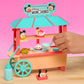 Disney Munchlings Dumpling Cart, 11-Piece Color Change Figure Playset, 1-inch Collectible Scented Figurines, Amazon Exclusive, Toy for Fans, Teens