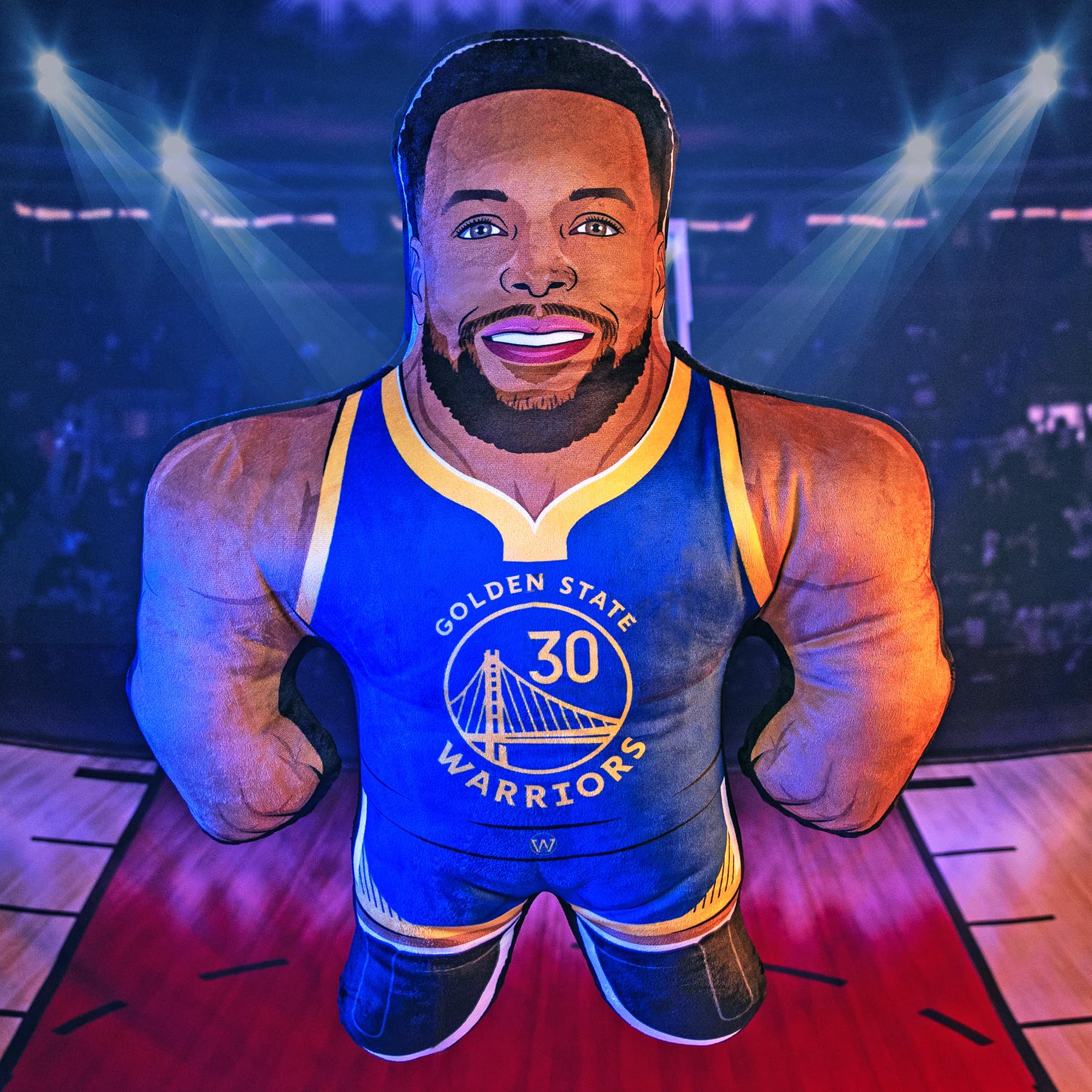 Bleacher Creatures Golden State Warriors Steph Curry 24" NBA Bleacher Buddy - Soft Plush Toy