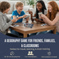 Coordinates North America Geography Game - Educational Card Game for Kids and Adults - Better Than Flash Cards - Build World Geography Skills Learning