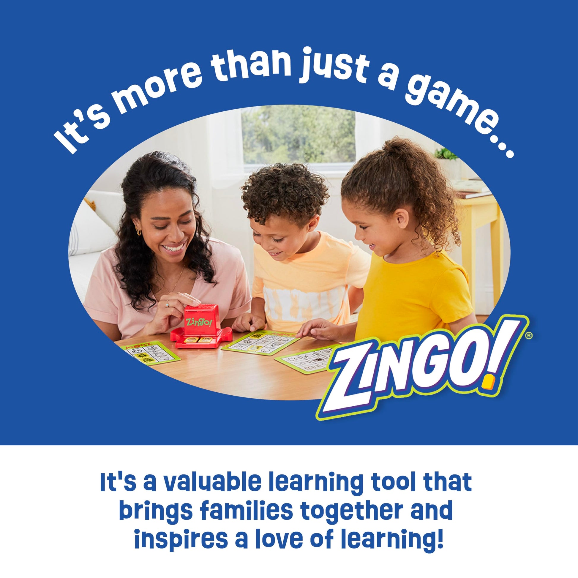 ThinkFun Zingo Bingo Award Winning Preschool Game for Pre-Readers and Early Readers Age 4 and Up - One of the Most Popular Board Games for Boys
