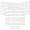 White Papel Picado Banner 5-pk - White Mexican Banner - Party Decorations