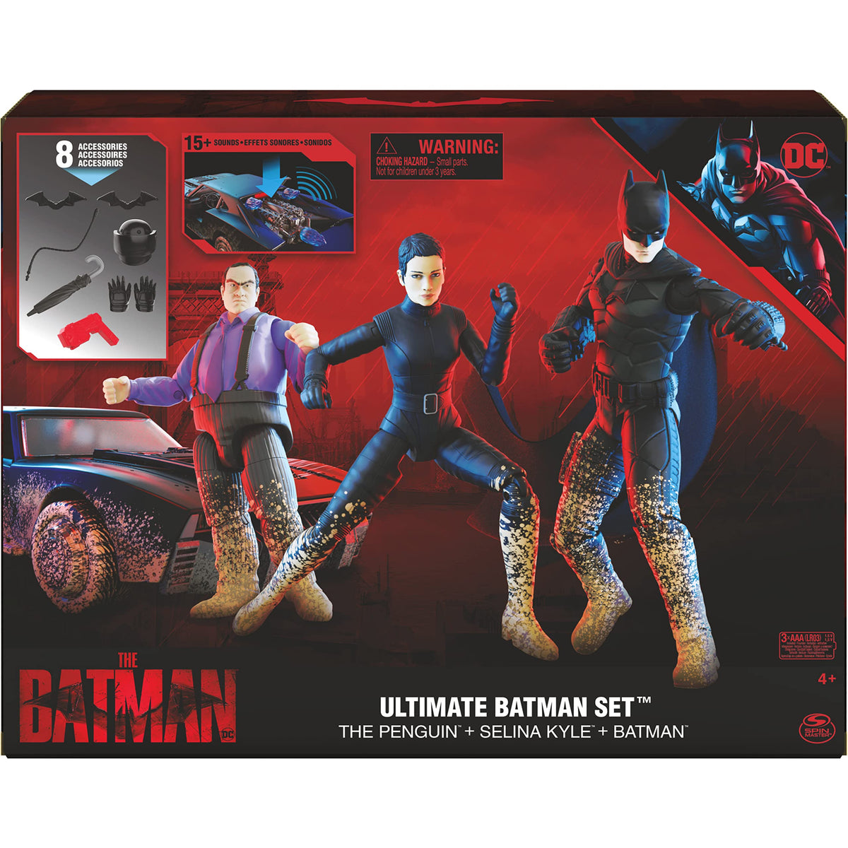 DC Comics The Batman Movie Ultimate Batman Set