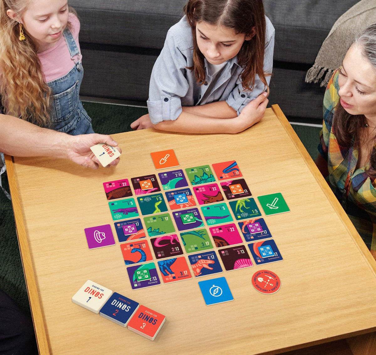 3WS Games Digging for Dinos - A Fast-Paced Dinosaur Fossil Strategy Game