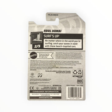 Hot Wheels Zamac Kool Kombi, Surf's Up 2/5 [Silver] 49/250